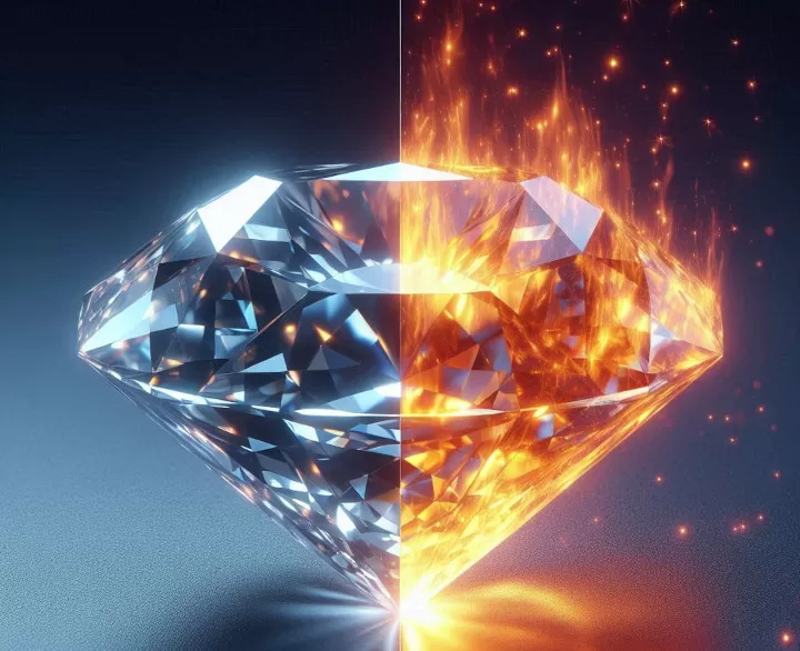 brilliance fire in diamonds